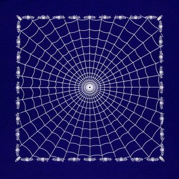 Бандана Паутина синяя (018)