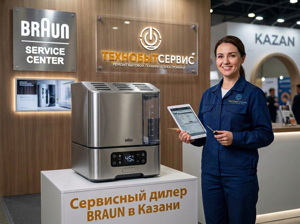 Ремонт увлажнителя воздуха Braun в Казани