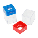 Скрепочница магнитная СТАММ, без скрепок, ассорти