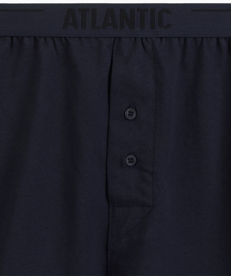 Трусы (2 шт) мужские семейные Atlantic 2MBX-025, хлопок, светлый деним + темно-синий