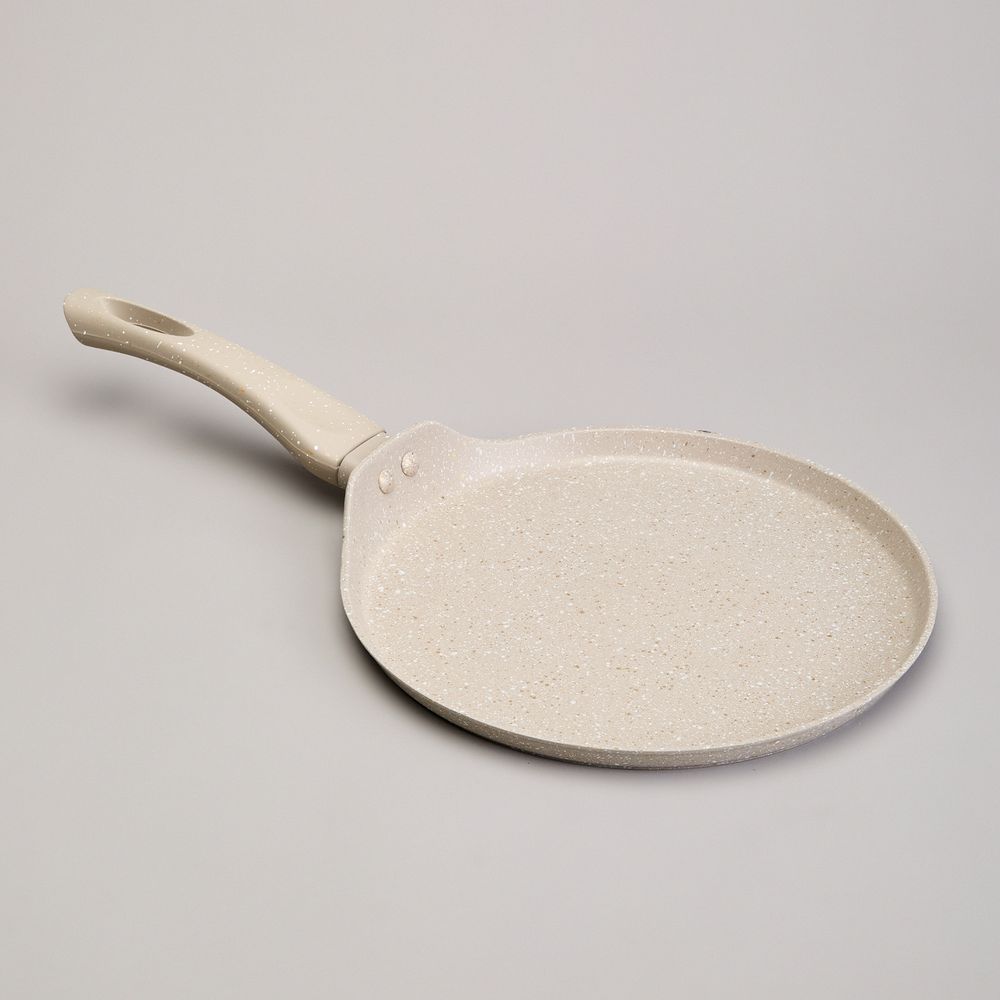 СКОВОРОДА БЛИННАЯ AGNESS С АНТИПРИГАРНЫМ ПОКРЫТИЕМ "LATTE", 24Х2СМ, ИНДУКЦИОННОЕ ДНО