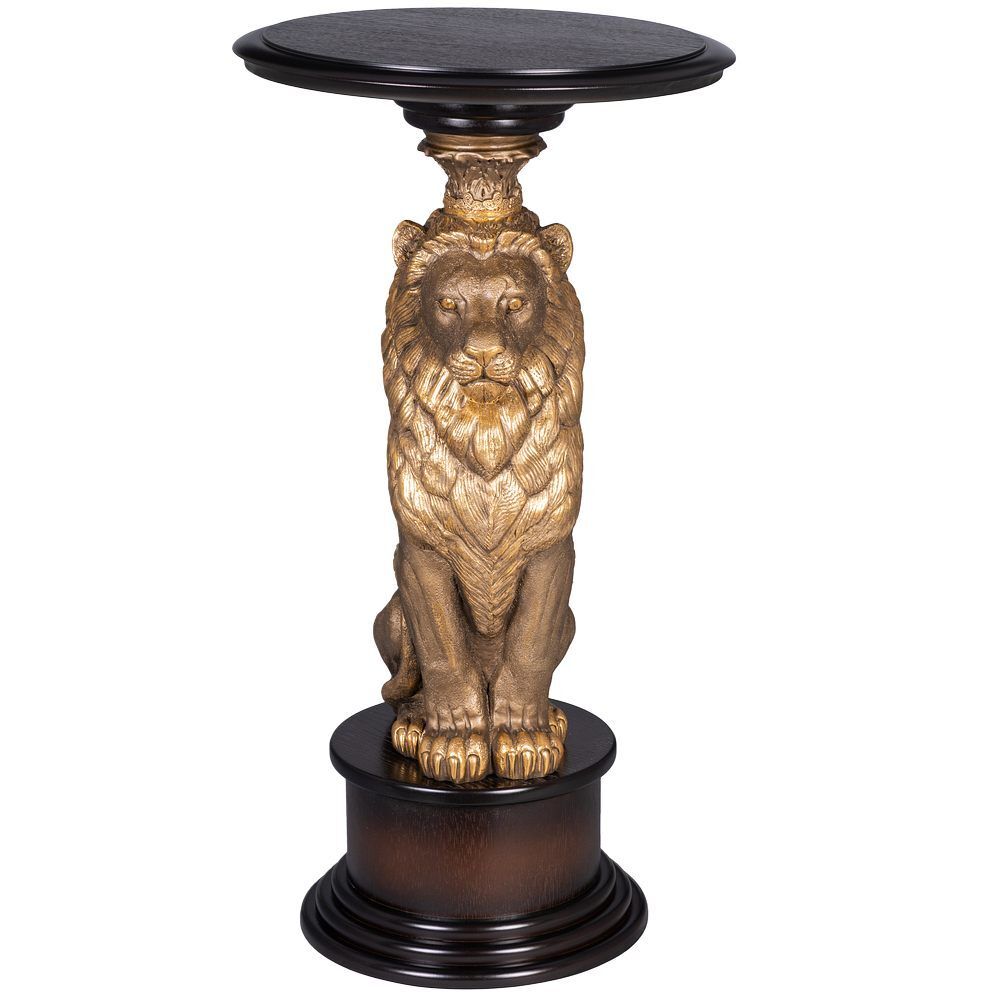 Подставка Лев Лион Орех Оберджин