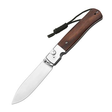 Нож CJRB J1961-WD Glacier клинок из стали AR-RPM9, рукоять Wood + SW Steel
