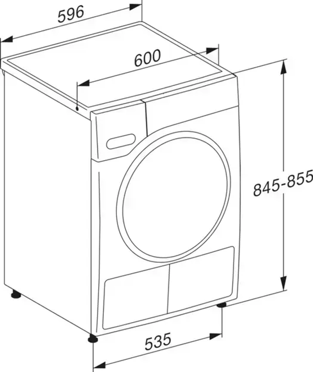 Сушильная машина Miele TWL780WP