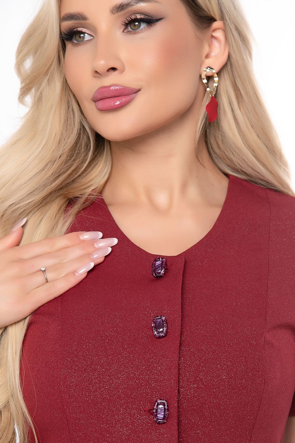 Костюм "Стильный офис" (бордо) НЬЮ К8636 LT Collection (Акция)