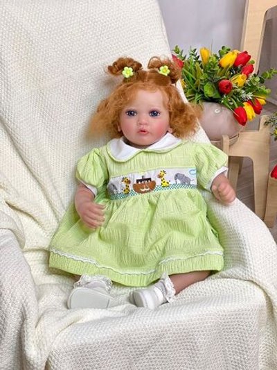 Кукла Реборн мягконабивная 60см (FA-968)