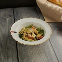 Тарелка глубокая 650 мл d 22 см h7,4 см для пасты, супа Organica Grain P.L. Proff Cuisine [6]