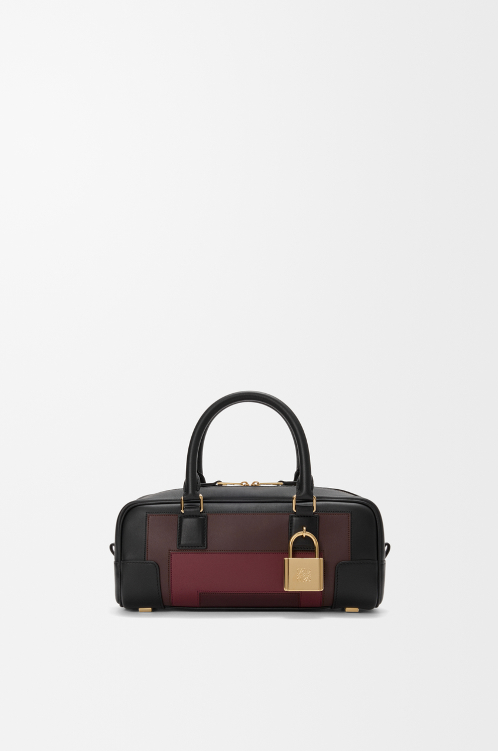 Loewe Укороченная сумка Amazona 23 из телячьей кожи наппа, бургунди