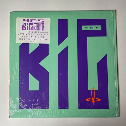 Винтажная виниловая пластинка LP Yes Big Generator (USA 1987) Shoot High Aim Low