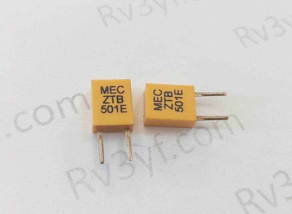 Кварц 501 кГц   ZTB501E