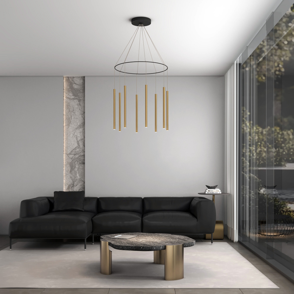 Подвесной светильник 301101 LED латунь