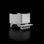 Набор 3 шт. Крепление для одноканального реле Aqara на DIN-рейку, 3D печать, белое