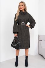 Платье Модис (черный/малахит) Р11-1192/2 Nikol (Акция)