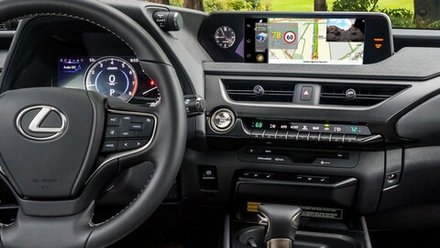 Мультимедиа блок с навигацией для Lexus UX200 и UX250h - Carmedia LK-7-4-R на Android 9, 6-ТУРБО ядер и 4ГБ-64ГБ, CarPlay