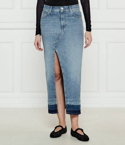 Джинсовая юбка IL CAIRO Pinko - голубой(104628 A2EA)