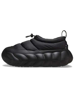 Кроссовки Crocs Overpuff Shorty Black