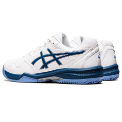 Мужские кроссовки теннисные Asics Gel-Dedicate 7 Clay - white/light indigo