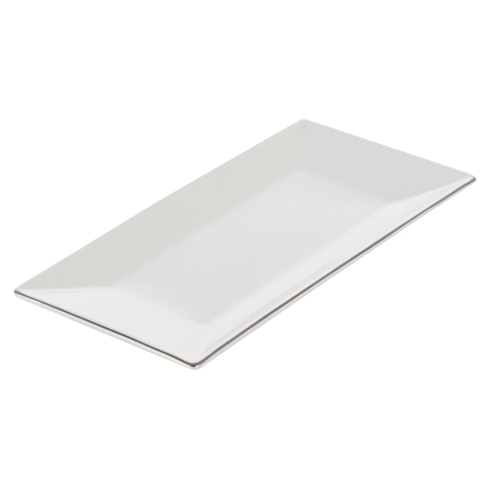 Блюдо сервировочное прямоугольное Gipfel Platinum 52359 26х12 см