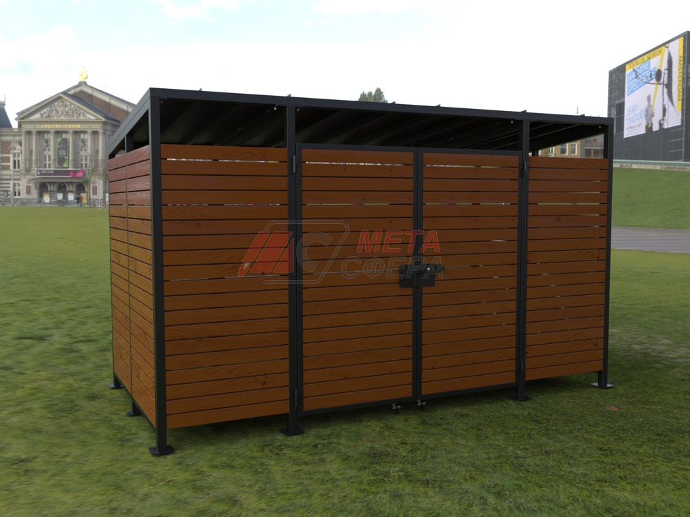 Площадка для сбора мусора Рединг