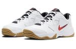 Nike Court Lite 2 lightweight non-slip low-cut sports tennis shoes for men and women with the same white and red