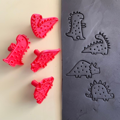 Набор штампов  "Динозавры"