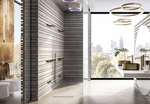 Излив Gessi Cascata, 236х57 мм, каскадный, для смесителя удаленного управления, цвет Brass Brushed PVD
