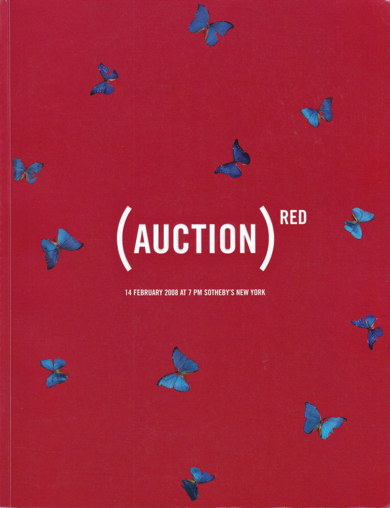 Каталог благотворительного аукциона Sotheby's, Нью-Йорк, Красный аукцион: современное искусство от 14 февраля 2008 года