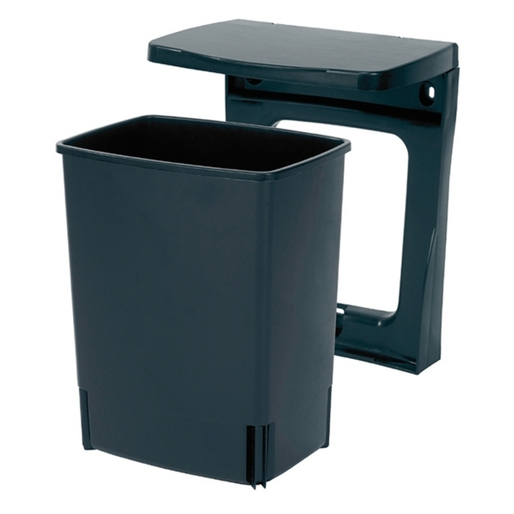 Ведро для мусора Brabantia встраиваемое черное 10л крепление