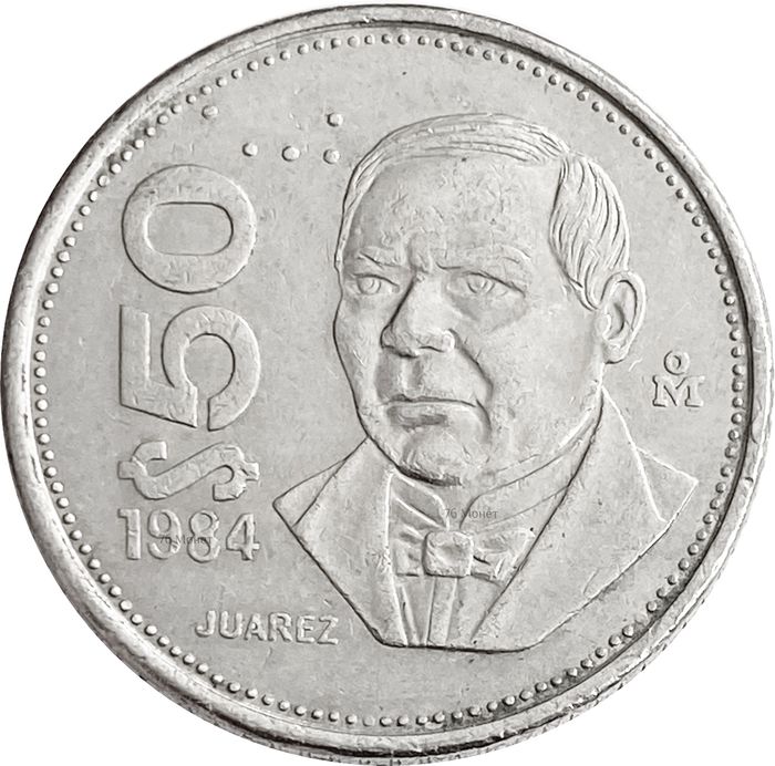 50 песо 1984 Мексика 