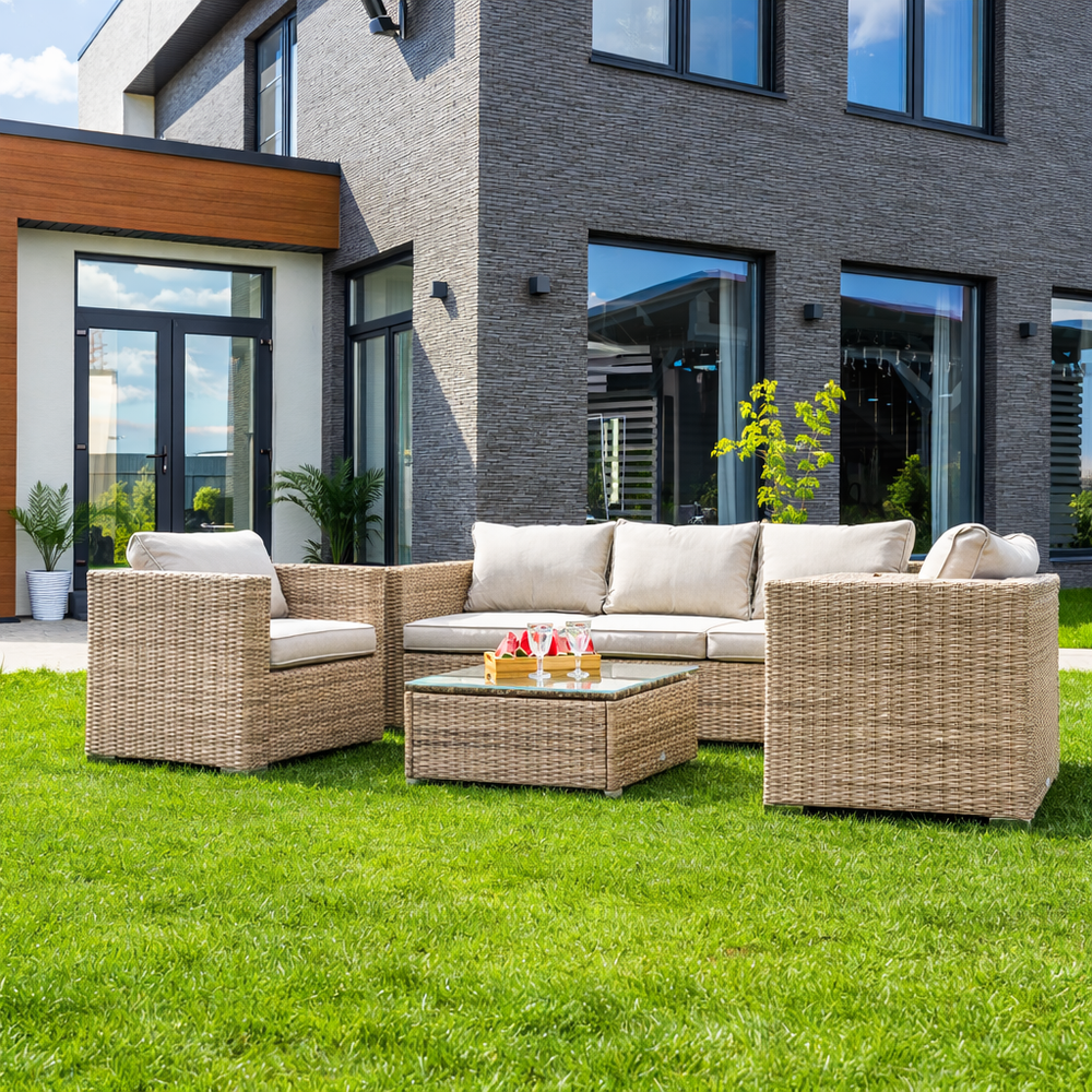 Лаунж-зона ROYAL FAMILY KARL бежевая