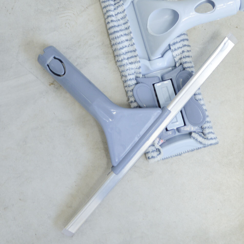 Швабра для пола с насадкой из микрофибры, 8*30*120см, металлический черенок