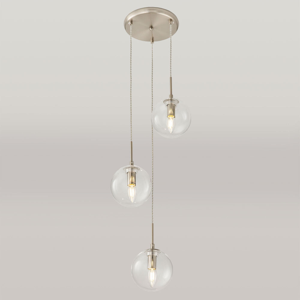 Citilux Томми CL102031 Подвесной светильник Матовый Хром