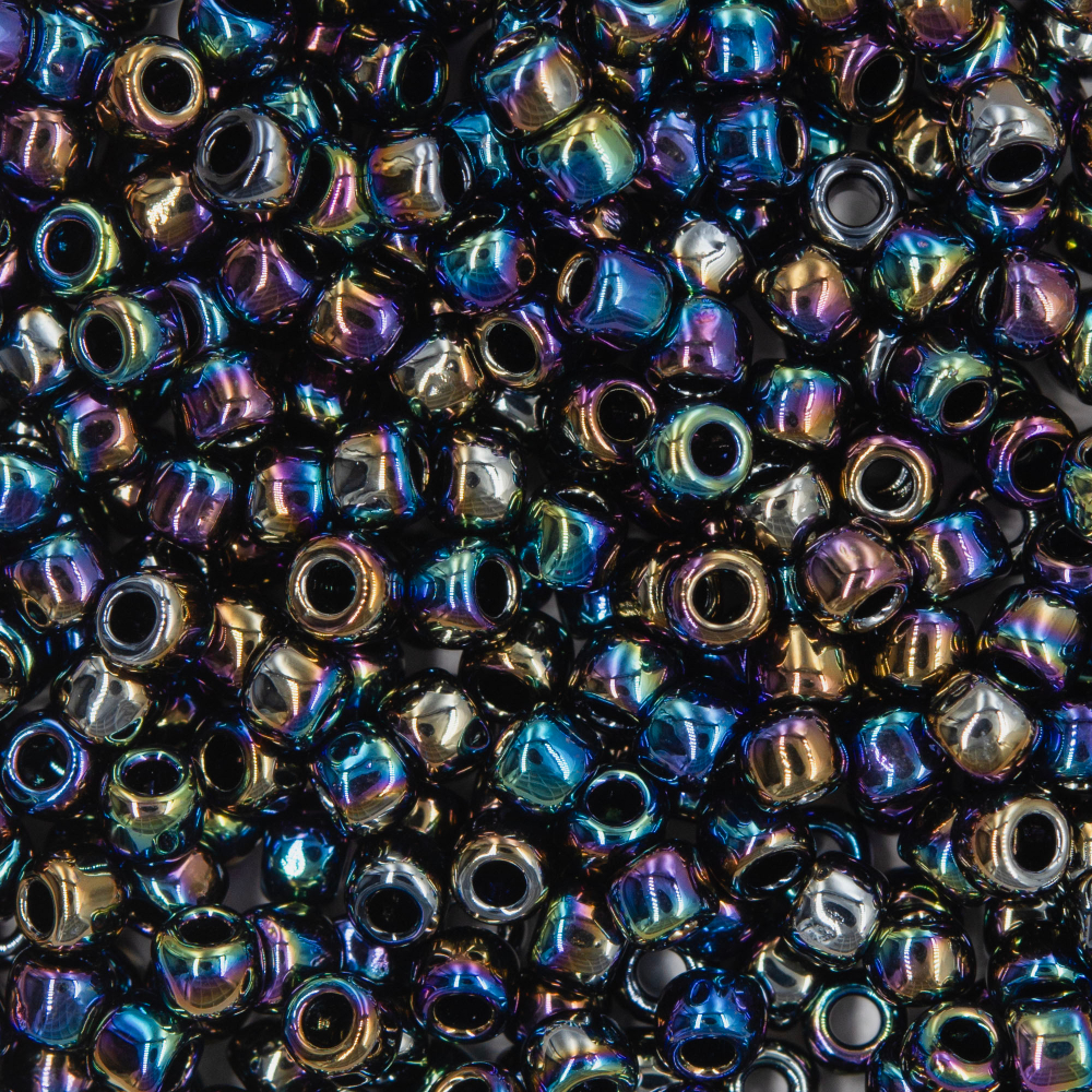 Японский бисер TOHO Round 8/0 (№86), металлизированный, непрозрачный глянцевый