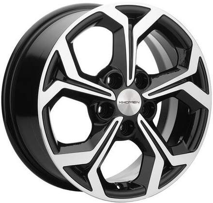 Khomen 1606 6.5x16 5x108 ET 50 Dia 63.4 (BFP)