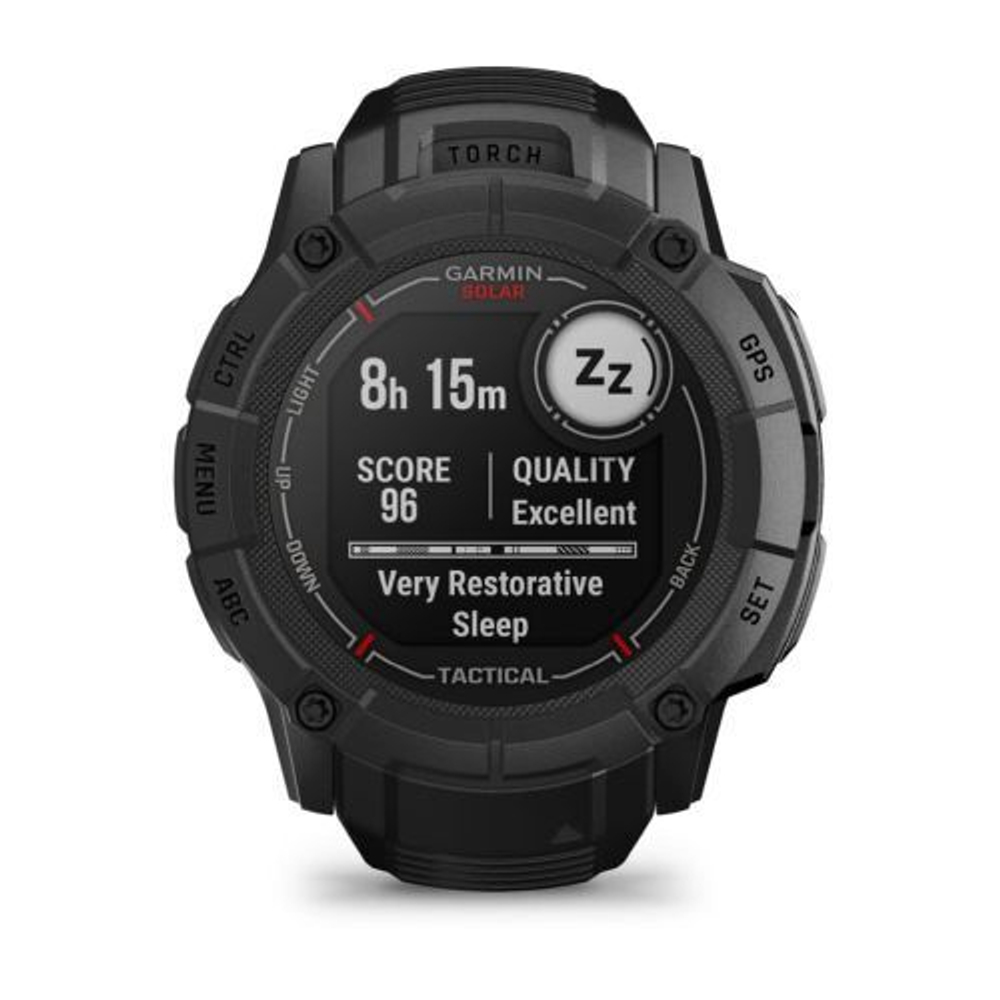 Умные часы Garmin Instinct 2X Solar Tactical Edition, черный