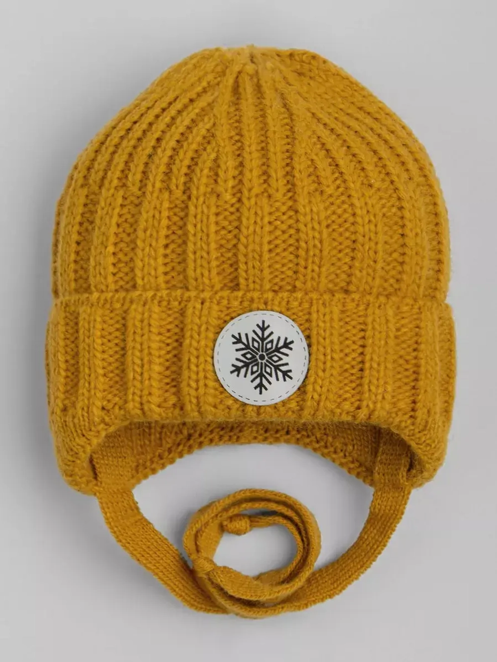 Шапка зимняя вязаная для малышей