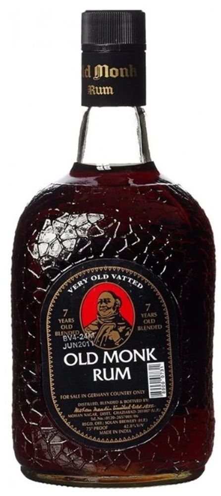 Ром Олд Монк 7 лет 1,0 42,8% Индия