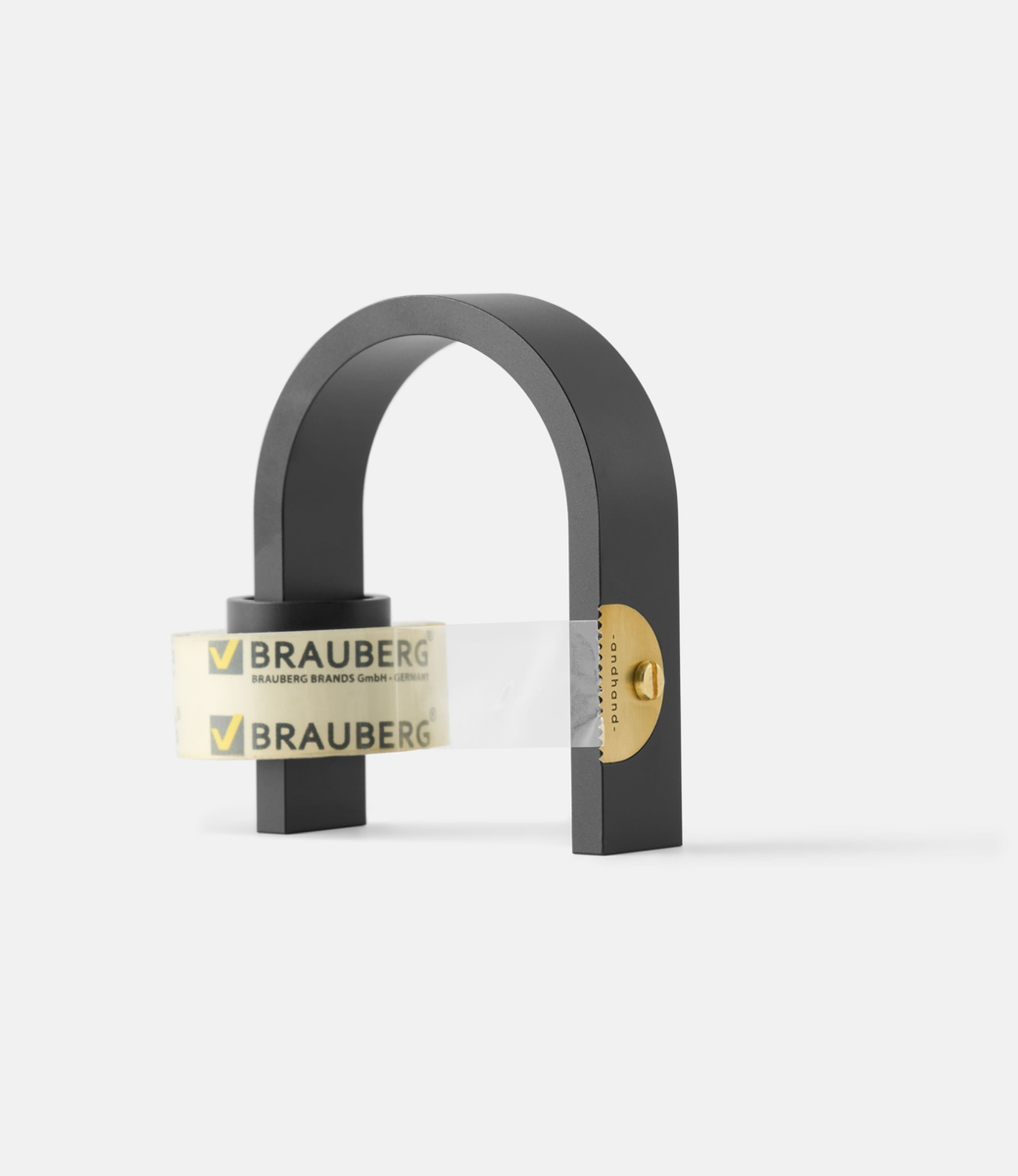 Andhand Hoop tape dispenser Black — держатель для скотча из аллюминия