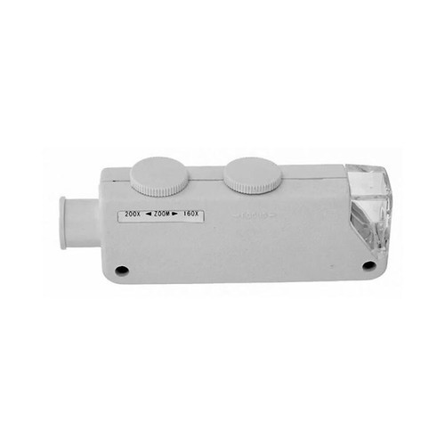 Микроскоп карманный Kromatech 160–200x, с подсветкой (1 LED) MG10081-1A