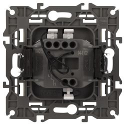 14-1102-04 ЭРА Выключатель с подсветкой, 10АХ-250В, IP20, Эра Elegance, шампань