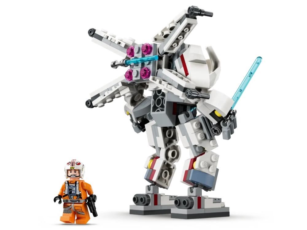 Конструктор LEGO Star Wars 75390 Боевой робот Люка Скайуокера X-Wing