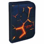 Пенал 1 отделение 210*140 Brauberg Keep out, 2 откидные планки, ткань