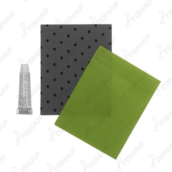 Коврик самонадув. 190x65x4 серый/салатовый (N-004-GLG) NISUS