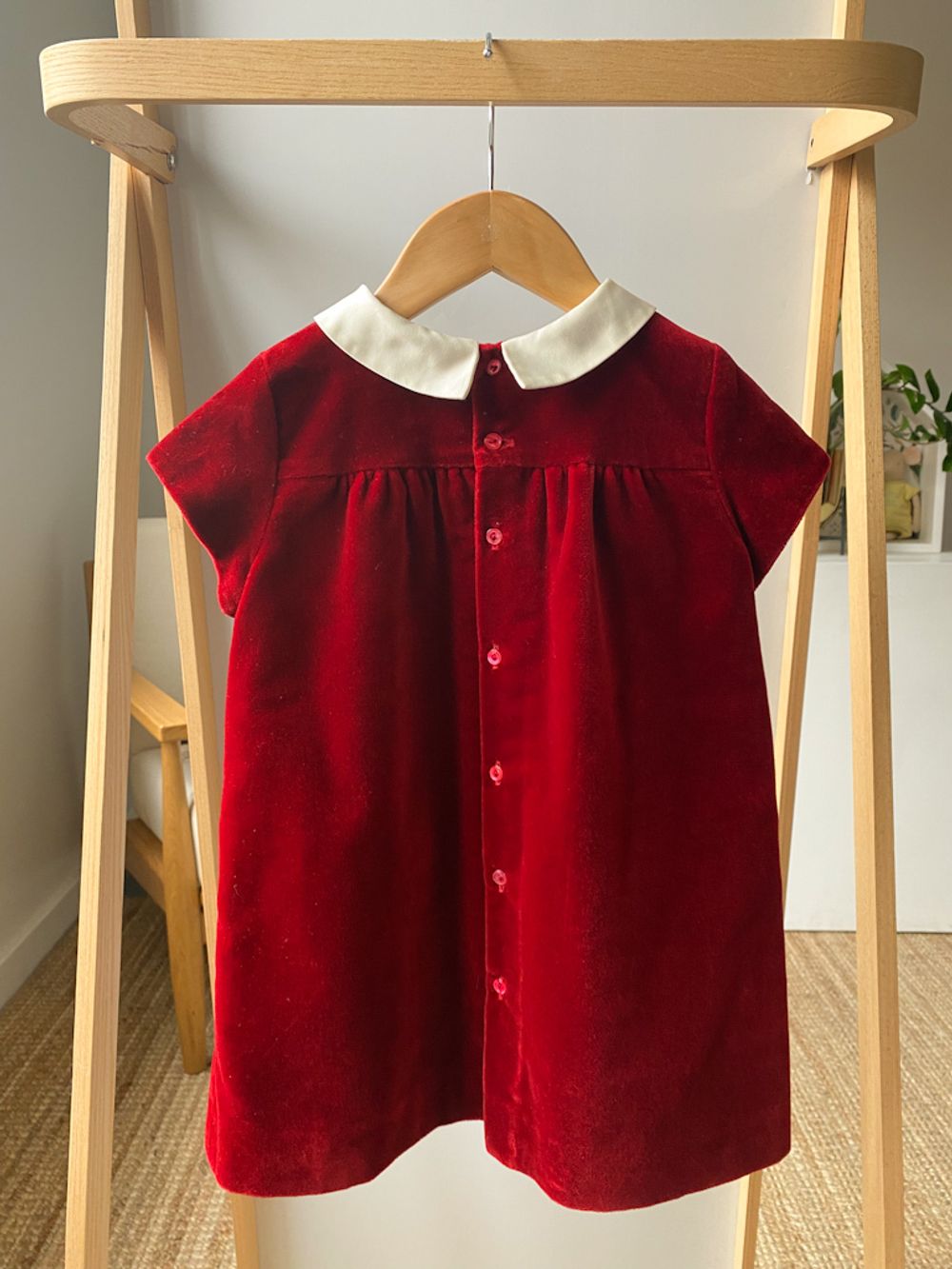 Бархатное платье Bonpoint, 98