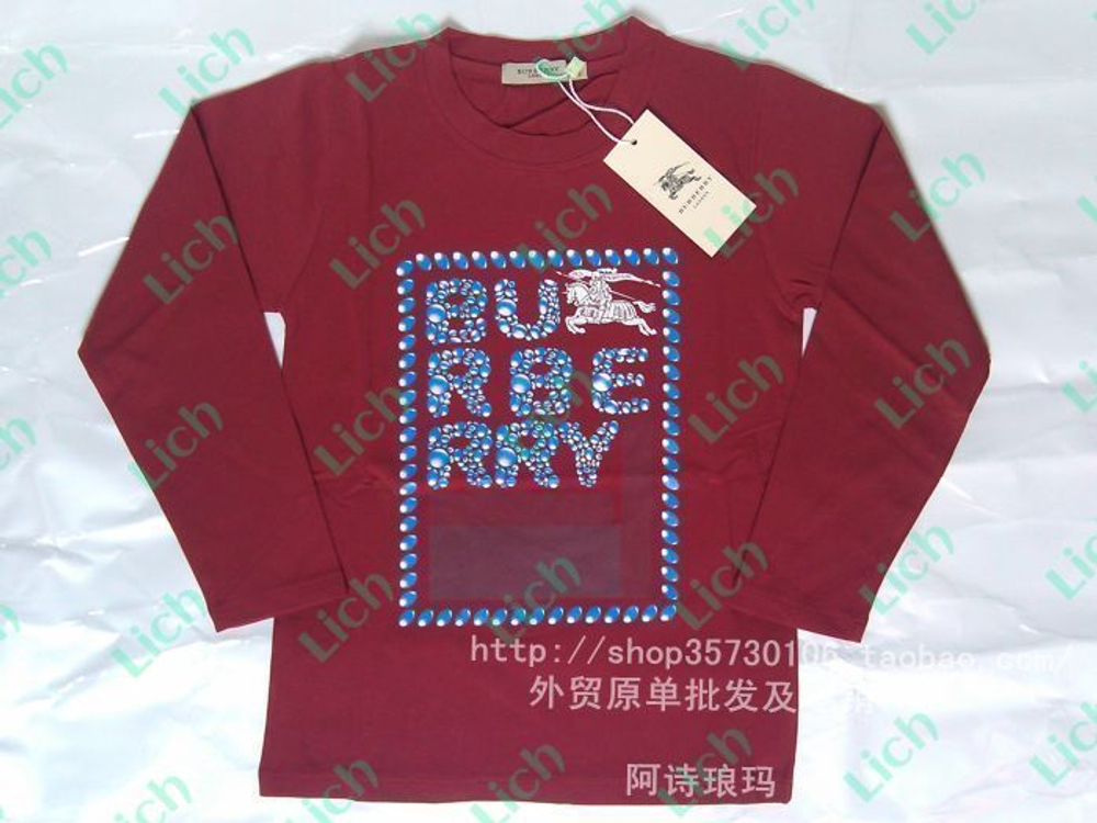 Лонгслив с принтом-логотипом в виде пузырьков