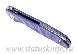 Нож Широгоров F95T Gen.4 MagnaCut Blade Show Blue Accentфотография - 12