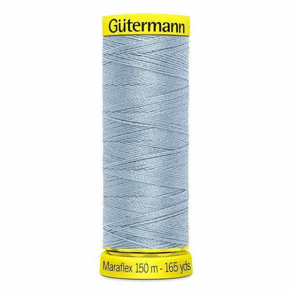 Нитки для трикотажа Gutermann Maraflex 120 (150 метров), 5 кат. | 075 бледный джинс