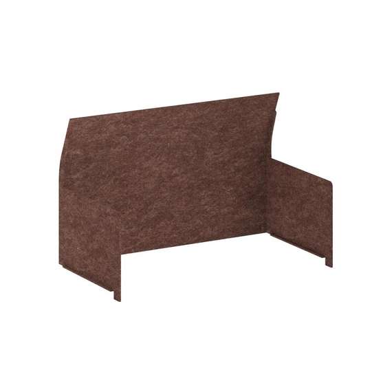 AcustiX Кабина настольная на стол L600 VE.KB3-138.6 Молочный Шоколад 1380*600*1100