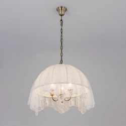 Citilux Базель CL407134 Люстра подвесная с абажуром Кружево