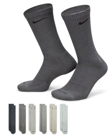 Теннисные носки Nike Everyday Plus Cushion Crew Socks 6P